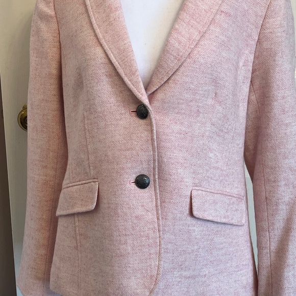 Soft pink Aberdeen Talbots blazer size 10 - Picture 1 of 5